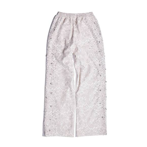 NEW BIRTH OF ROYAL CHILD men's cashew blossom pearl embellished sweatpants in of - Picture 2 of 3